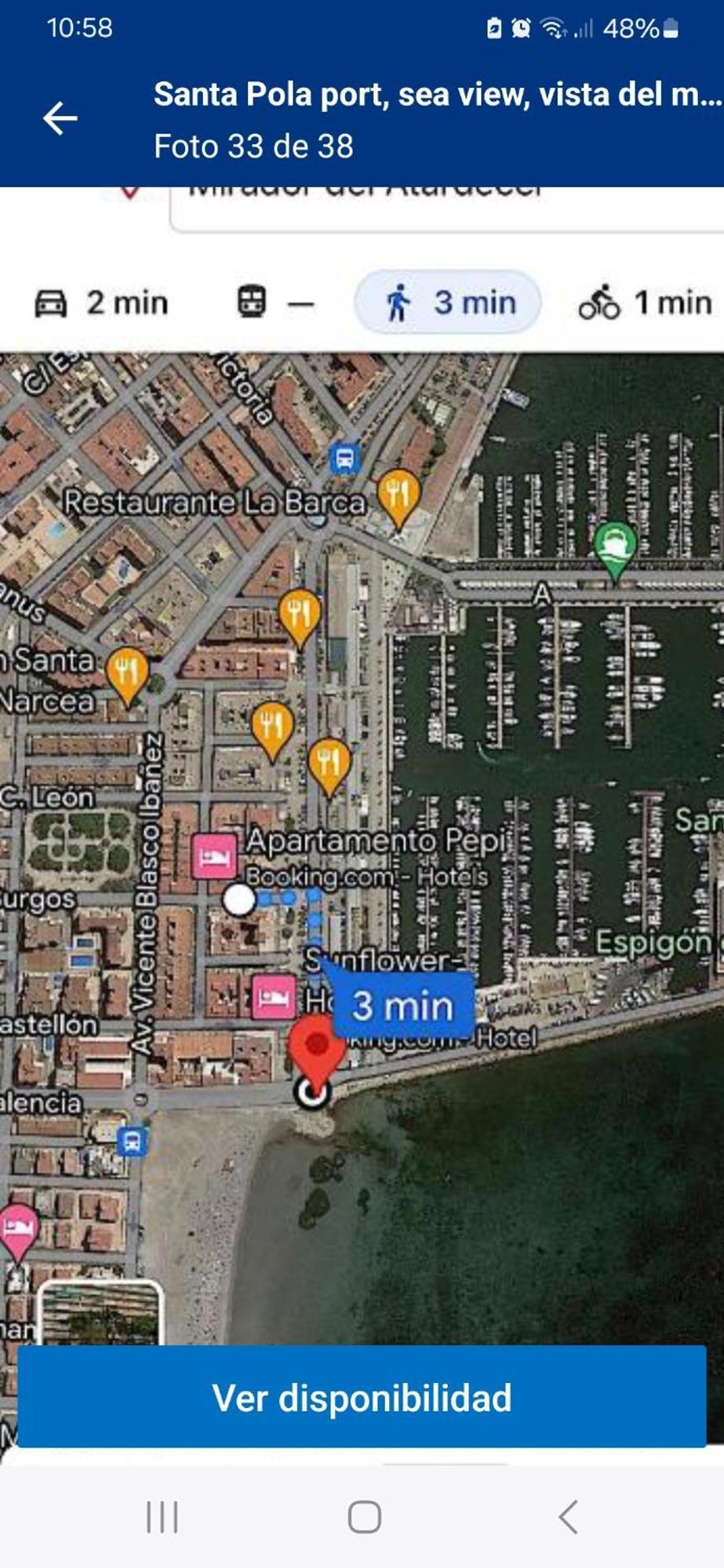 Apartamento Pepi Puerto (Adults Only) Санта Пола Экстерьер фото